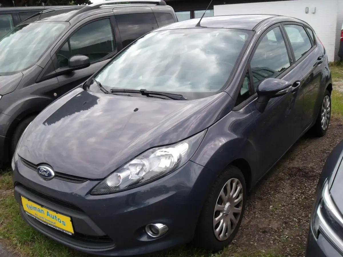 Gebraucht Ford Fiesta Trend 82 PS (60 kW) 2012 Grau Kleinwagen