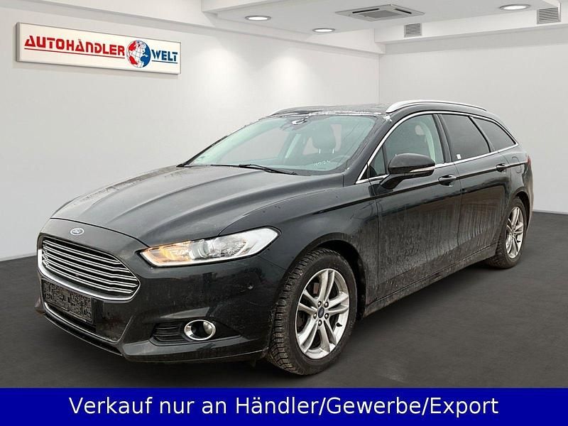 Schwarz Gebraucht 2018 Ford Mondeo Titanium Kombi | 8.499 € (Superpreis) - Bild 1/3