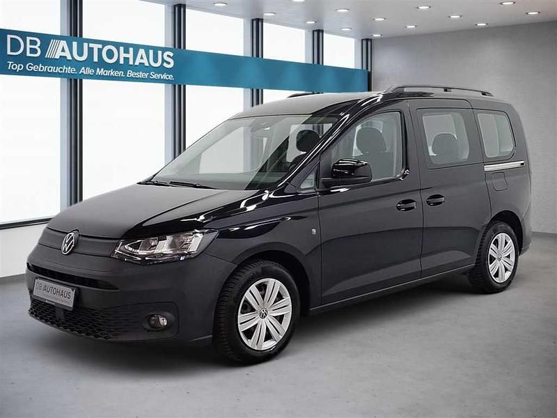 Gebraucht VW Caddy 122 PS (89 kW) 2022 Schwarz Van / Kleinbus
