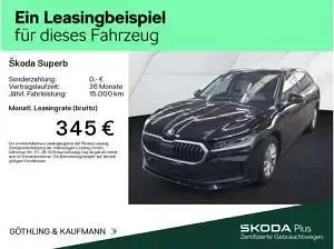 Gebraucht Skoda Superb 150 PS (110 kW) 2025 Schwarz (ebony schwarz metallic) Kombi