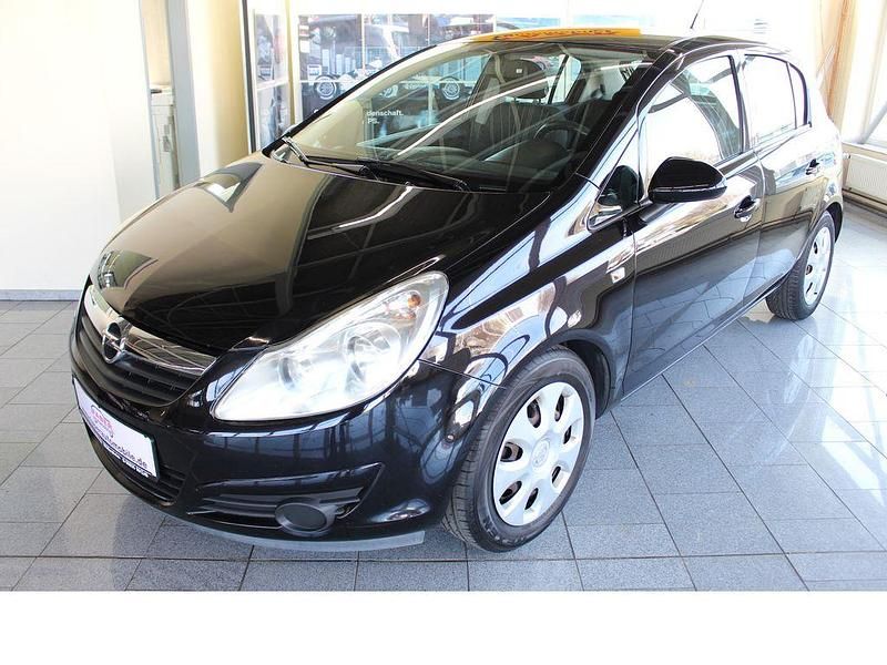 Gebraucht Opel Corsa Edition 90 PS (66 kW) 2009 Schwarz Kleinwagen