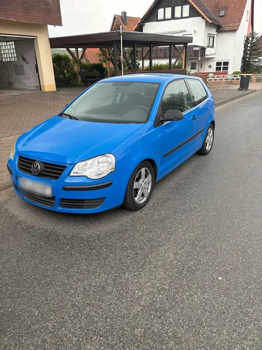 Gebraucht VW Polo 80 PS (58 kW) 2008 Blau Kleinwagen