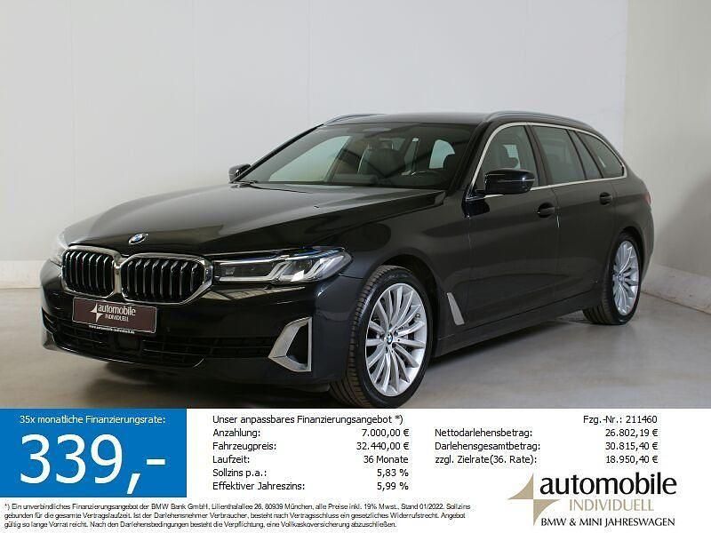 Gebraucht BMW 530 Luxury Line 286 PS (210 kW) 2021 Schwarz Kombi