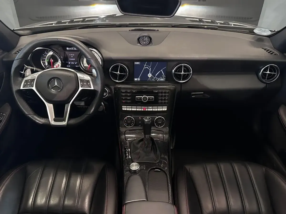 Gebraucht Mercedes SLK200 AMG line 184 PS (135 kW) 2011 Grau Cabrio