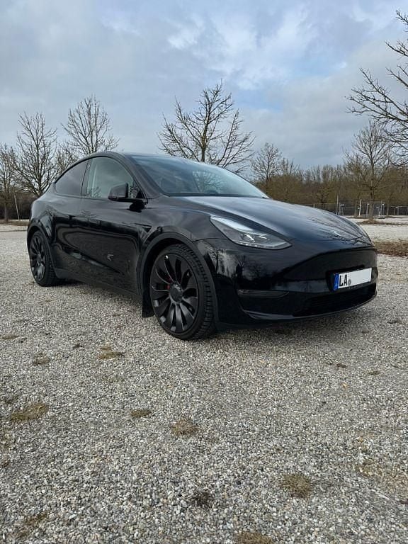 Gebraucht Tesla Model Y Long Range AWD 392 kW (534 PS) 2022 Schwarz SUV