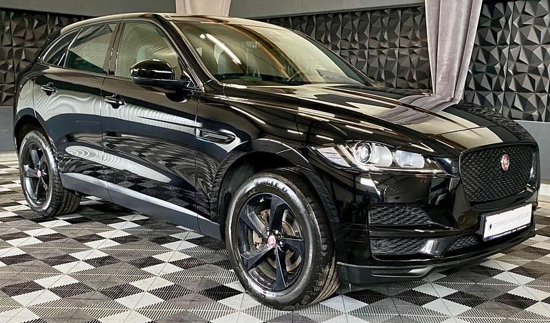 Schwarz Gebraucht 2020 Jaguar F-Pace Pure SUV | 24.990 € (Superpreis) - Bild 1/3