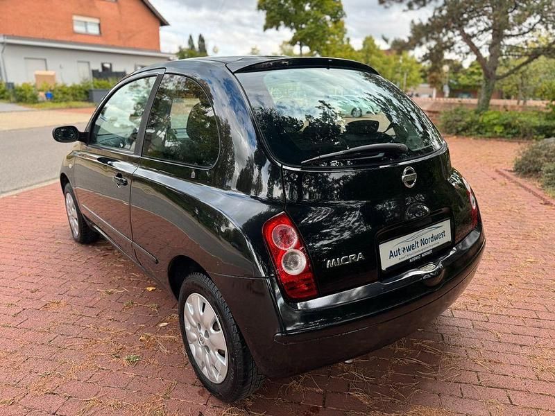 Gebraucht Nissan Micra Acenta 80 PS (58 kW) 2008 Schwarz Kleinwagen