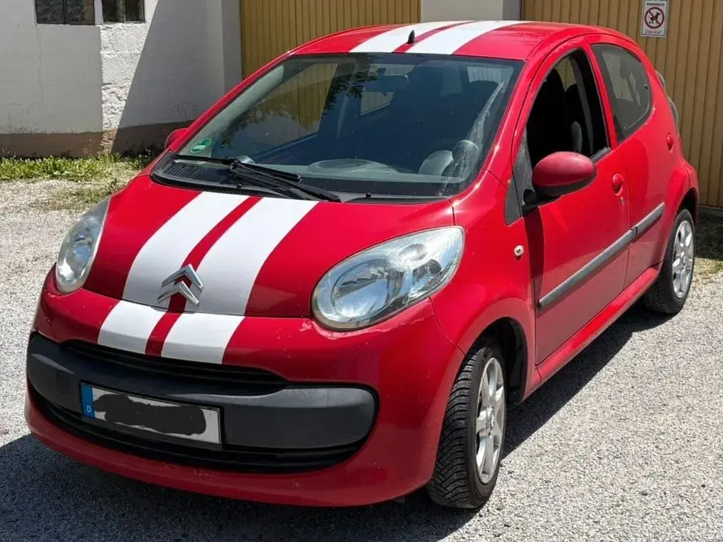 Gebraucht Citroën C1 68 PS (50 kW) 2008 Rot Kleinwagen