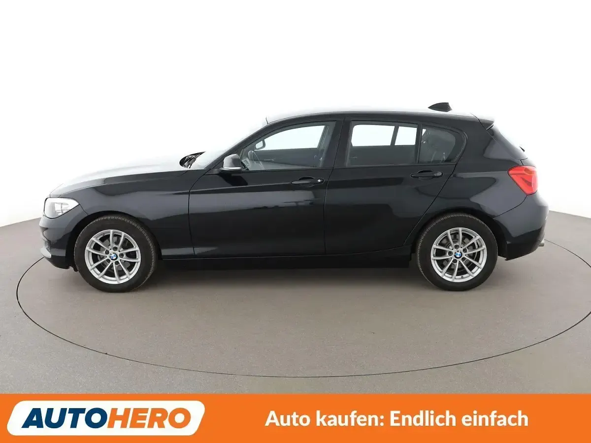 Gebraucht BMW 118 Advantage 136 PS (100 kW) 2018 Schwarz Limousine