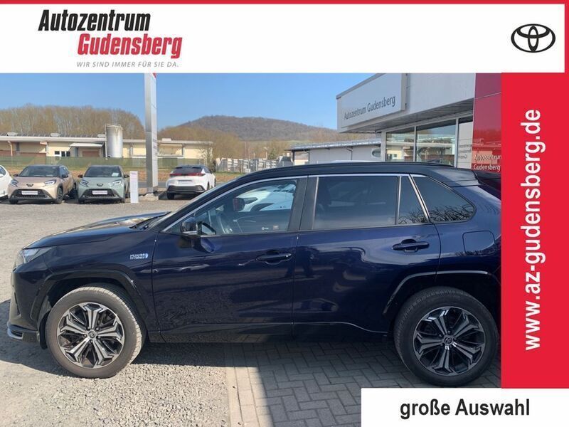 Blau Gebraucht 2021 Toyota RAV4 Hybrid Plus SUV | 39.890 € (Teuer) - Bild 1/4