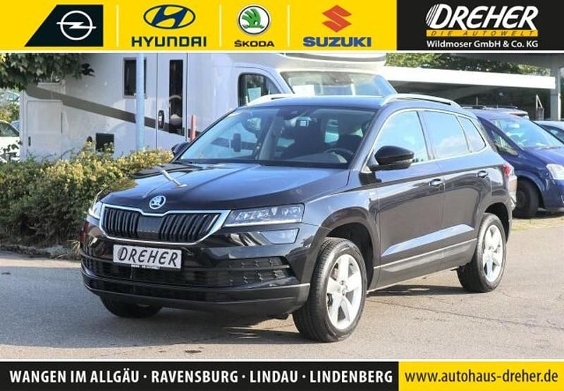 Schwarz Gebraucht 2019 Skoda Karoq Soleil SUV | 21.890 € (Fairer Preis) - Bild 1/1