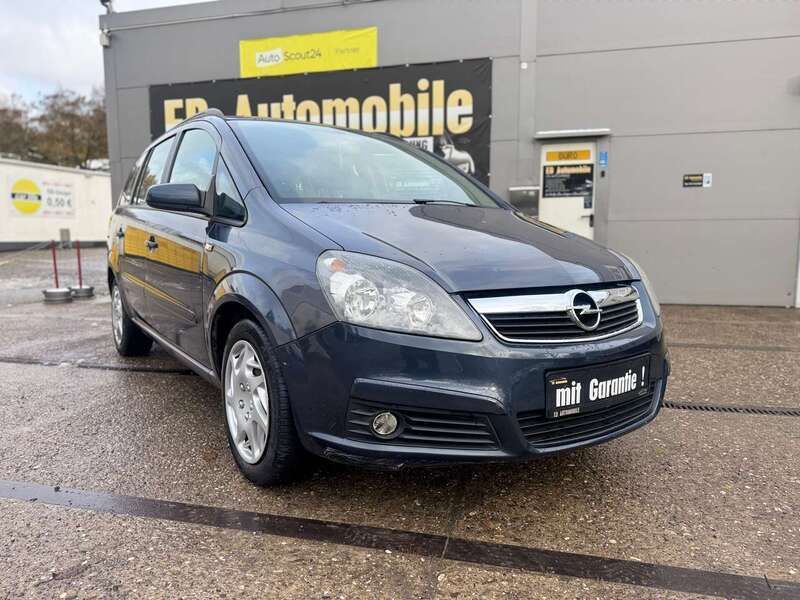 Blau Gebraucht 2006 Opel Zafira Van / Kleinbus | 4.799 € (Teuer) - Bild 1/4