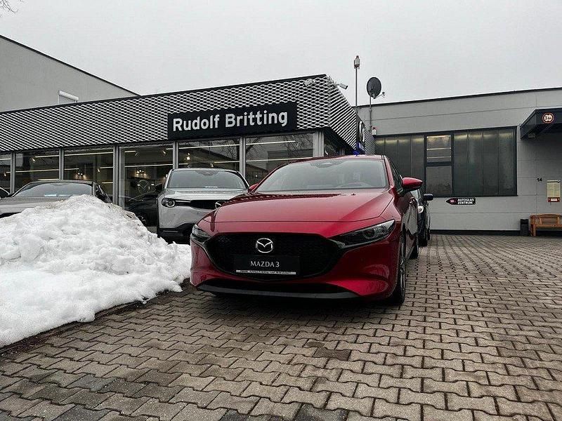 Neu Mazda 3 Exclusive-Line 140 PS (102 kW) 2025 Rot Limousine