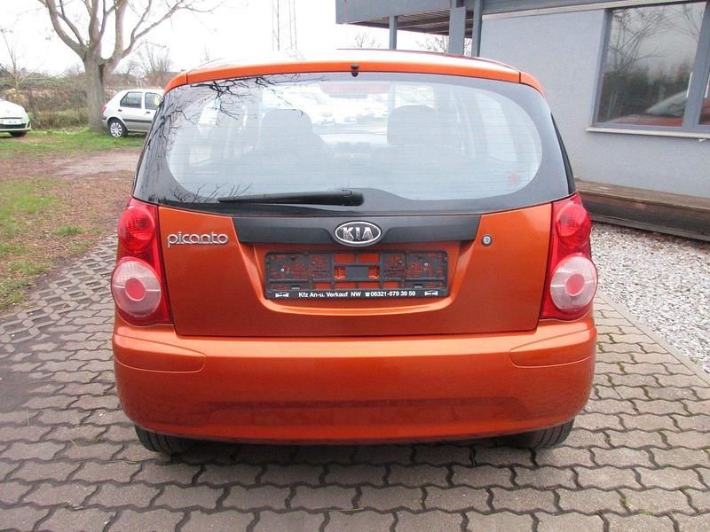 Gebraucht Kia Picanto Start 65 PS (47 kW) 2009 Orange Kleinwagen
