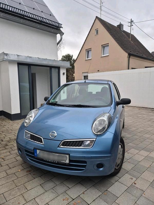 Blau Gebraucht 2008 Nissan Micra Kleinwagen | 2.999 € - Bild 1/4