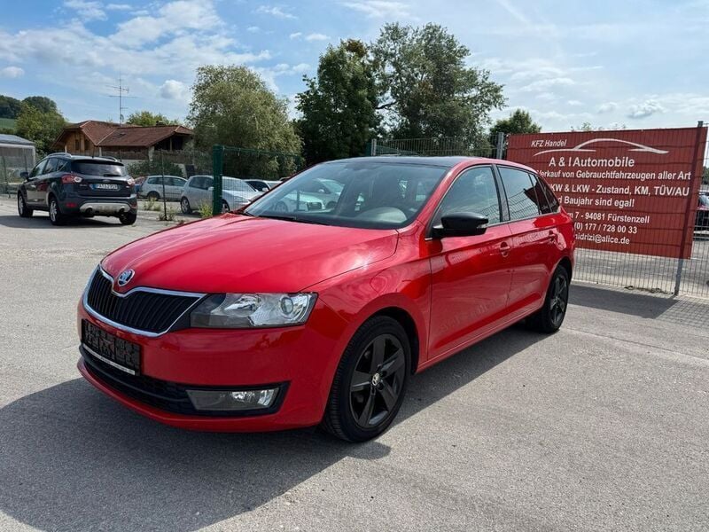 Gebraucht Skoda Rapid Ambition 90 PS (66 kW) 2017 Rot Limousine