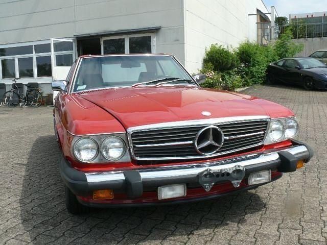 Gebraucht Mercedes 560 231 PS (169 kW) 1989 Rot Cabrio