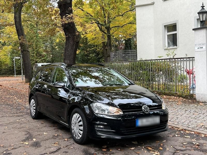 Schwarz Gebraucht 2014 VW Golf VII Kombi | 4.999 € (Fairer Preis) - Bild 1/4