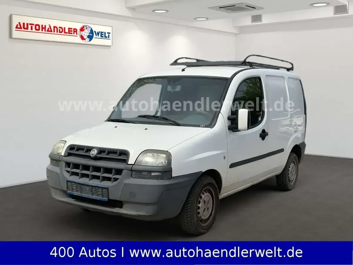 Gebraucht Fiat Doblò 63 PS (46 kW) 2003 Silber Van / Kleinbus