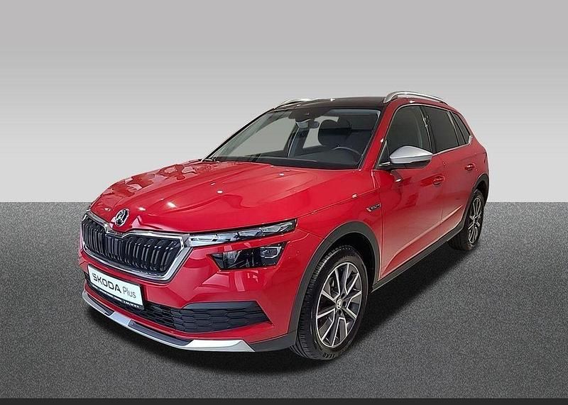 Gebraucht Skoda Kamiq ScoutLine 150 PS (110 kW) 2021 Rot SUV