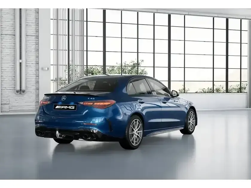 Gebraucht Mercedes C43 AMG AMG 408 PS (300 kW) 2022 Blau spektralblau metallic Limousine