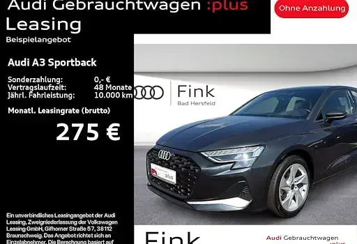 Gebraucht Audi A3 Advanced Plus 150 PS (110 kW) 2025 Limousine