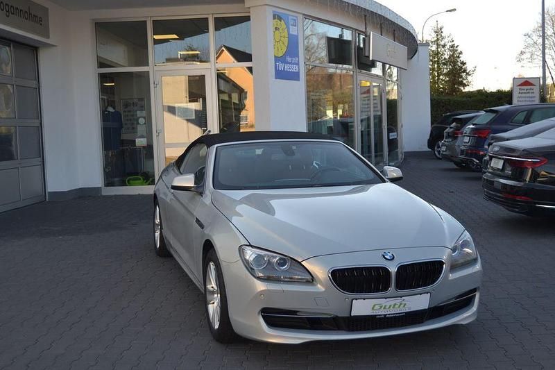 Grau Gebraucht 2012 BMW 640 Cabriolet Performance Cabrio | 20.990 € (Guter Preis) - Bild 1/3