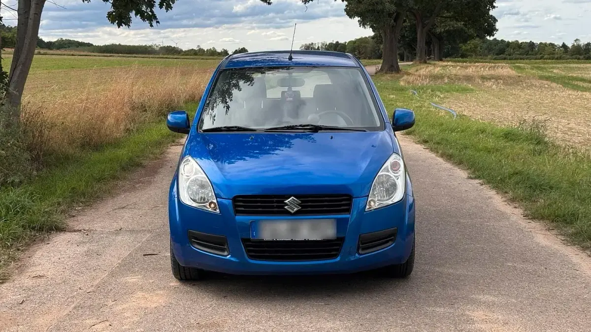 Gebraucht Suzuki Splash 75 PS (55 kW) 2008 Blau Kleinwagen