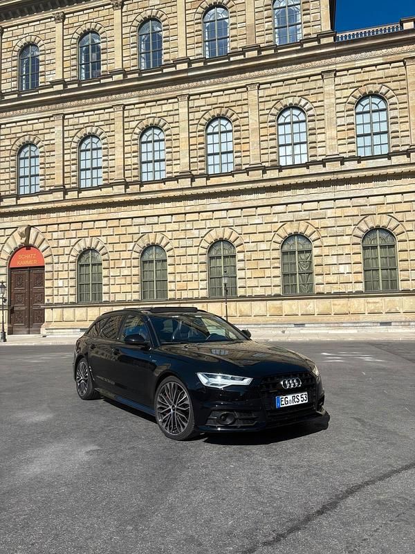 Schwarz Gebraucht 2018 Audi A6 Competition Kombi | 24.499 € - Bild 1/4