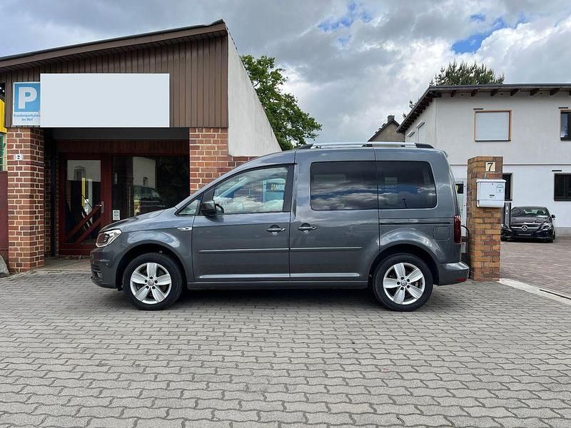 Gebraucht VW Caddy Comfortline 131 PS (96 kW) 2019 Indiumgrau metallic Van / Kleinbus