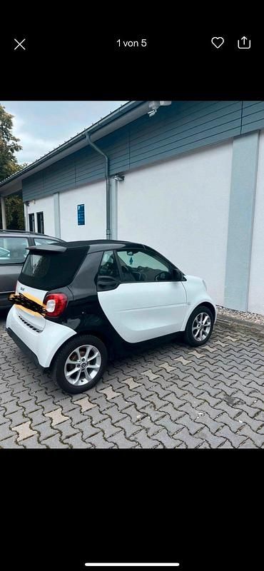 Weiß Gebraucht 2017 Smart ForTwo Cabrio Cabrio | 8.500 € (Superpreis) - Bild 1/4