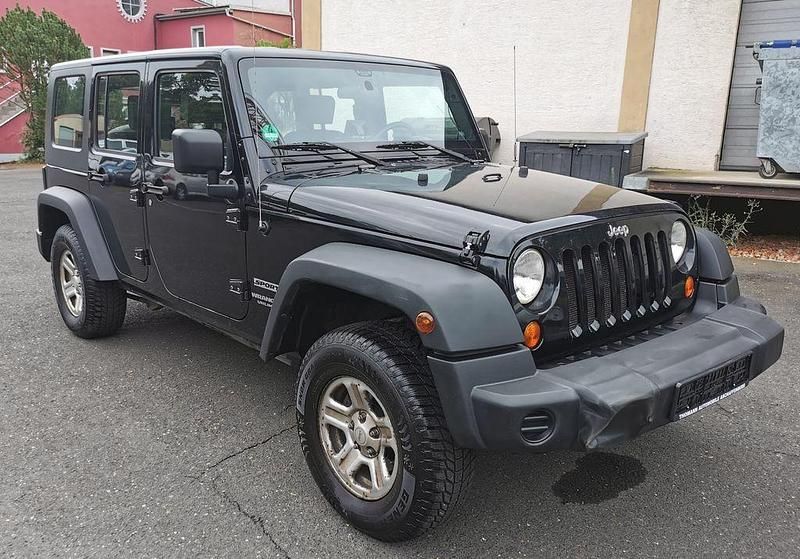 Schwarz Gebraucht 2007 Jeep Wrangler Unlimited Sport SUV | 13.990 € (Superpreis) - Bild 1/4