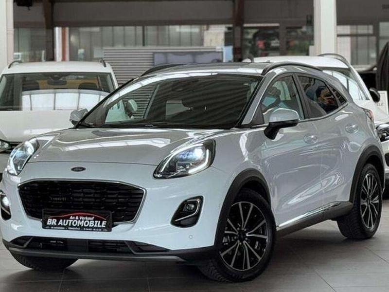 Frostweiß Gebraucht 2022 Ford Puma Gen-E Titanium X SUV | 19.990 € - Bild 1/4