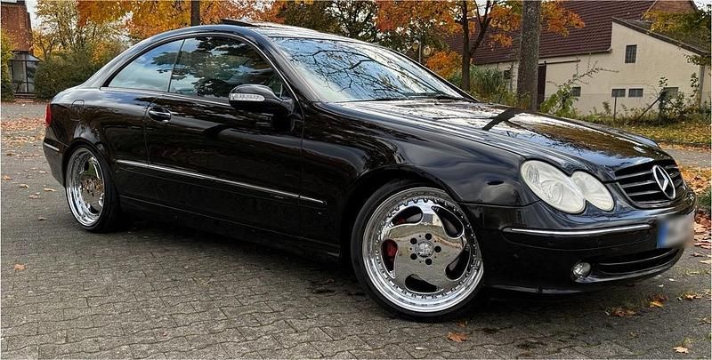 Usata Mercedes CLK320 2003 Nero Coupé
