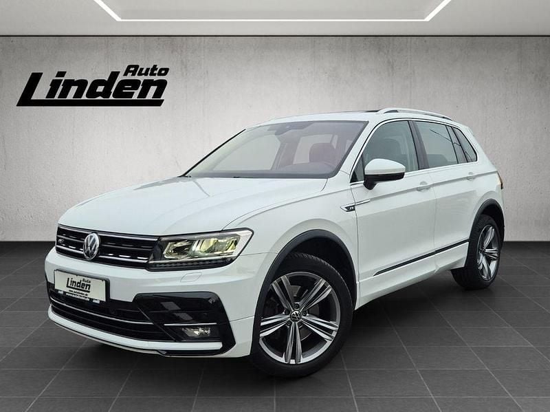 Pure white Gebraucht 2021 VW Tiguan Highline SUV | 28.870 € (Superpreis) - Bild 1/4