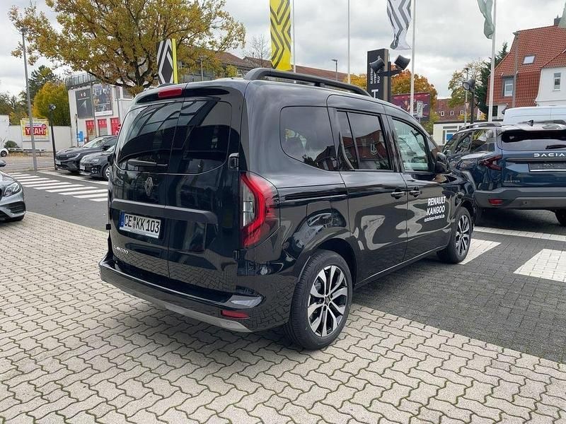 Neu Renault Kangoo Techno 131 PS (96 kW) 2025 Blackpearlschwarzmetallic (schwarz) Van / Kleinbus