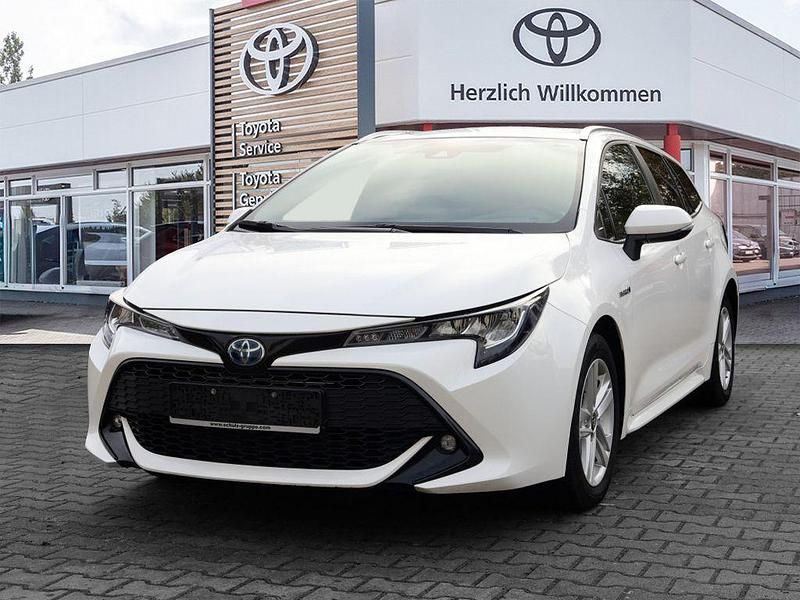 Schneeweiß Gebraucht 2020 Toyota Corolla Business Edition Kombi | 19.990 € (Fairer Preis) - Bild 1/4