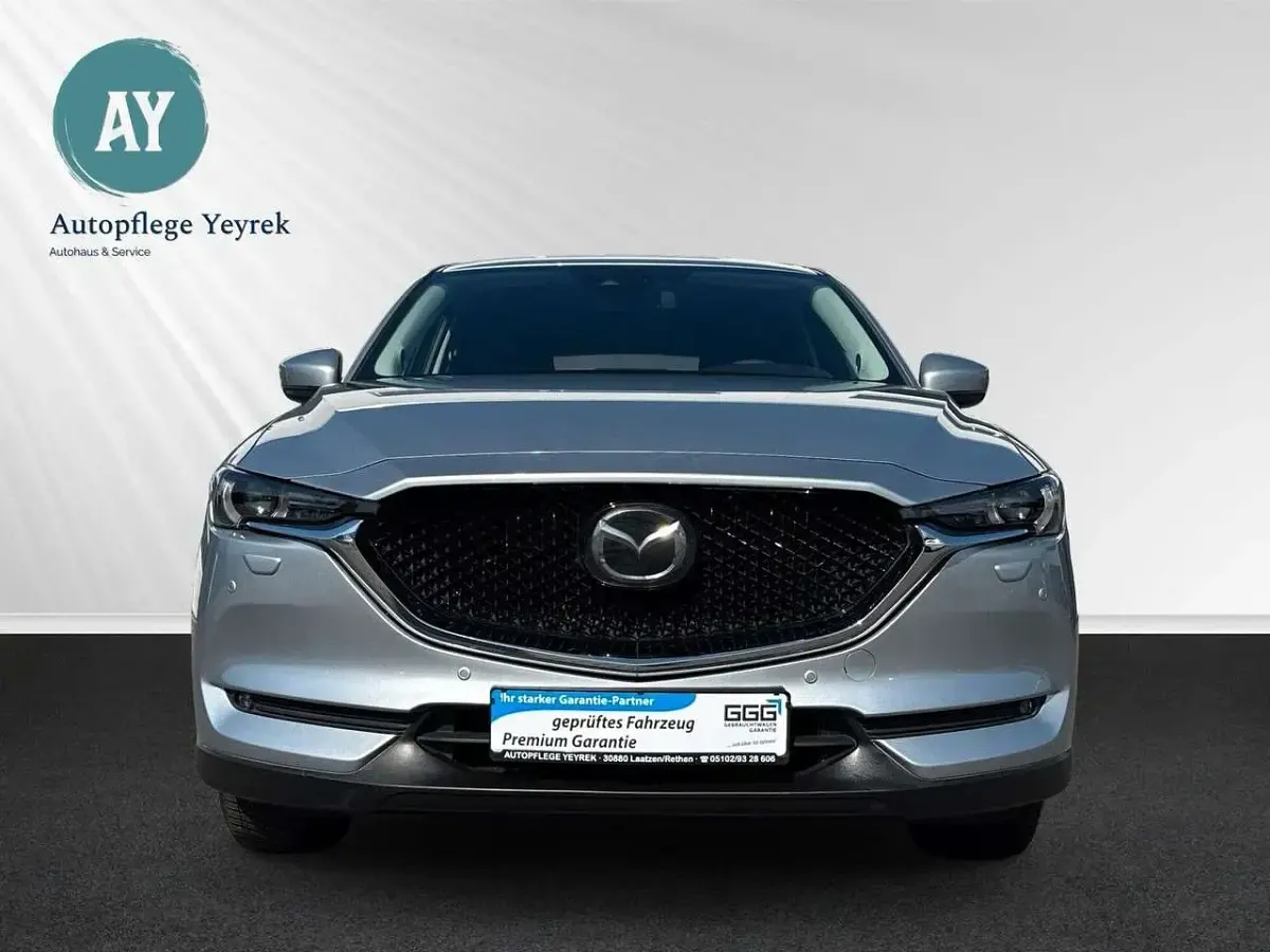Gebraucht Mazda CX-5 Sports-Line 194 PS (142 kW) 2018 Sonic silver SUV