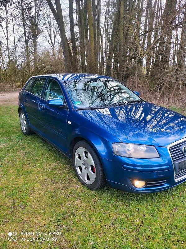 Gebraucht Audi A3 Sportback Ambition 105 PS (77 kW) 2004 Blau Kleinwagen
