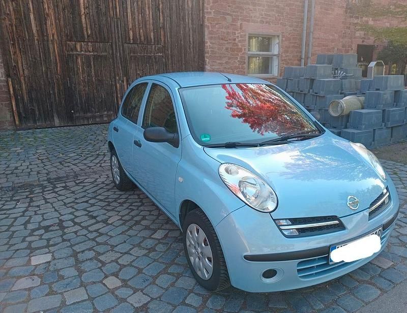 Blau Gebraucht 2006 Nissan Micra Acenta Kleinwagen | 1.700 € (Fairer Preis) - Bild 1/4