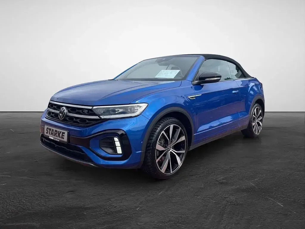 Gebraucht VW T-Roc Cabriolet Style 150 PS (110 kW) 2022 Blau Cabrio
