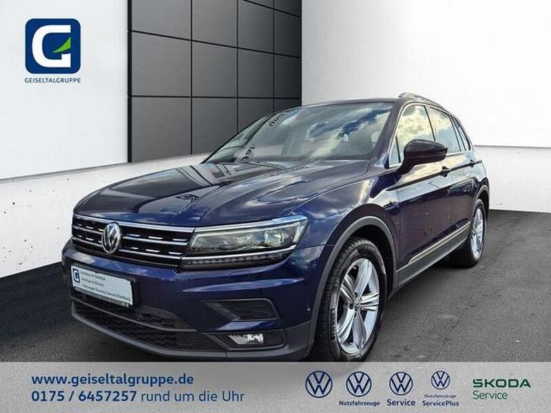 Atlantik blue Gebraucht 2019 VW Tiguan Active SUV | 22.830 € (Guter Preis) - Bild 1/4