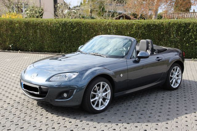 Gebraucht Mazda MX5 Inclusive 218 PS (160 kW) 2010 Grau metallic Cabrio
