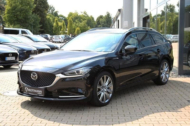 Schwarz Gebraucht 2023 Mazda 6 Exclusive Limousine | 27.390 € (Fairer Preis) - Bild 1/4