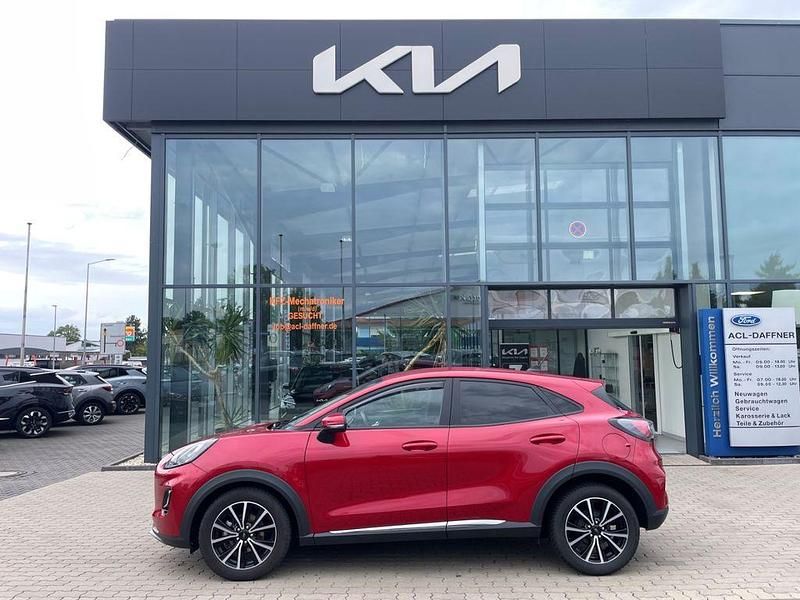 Rot Gebraucht 2020 Ford Puma Titanium SUV | 18.990 € (Fairer Preis) - Bild 1/4
