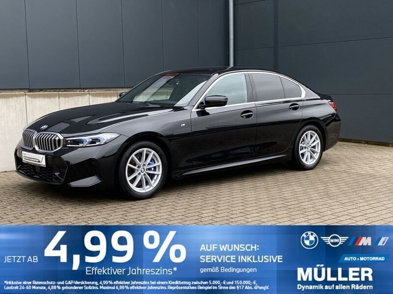 Schwarz Gebraucht 2024 BMW 330 M Sport Limousine | 43.440 € (Guter Preis) - Bild 1/4