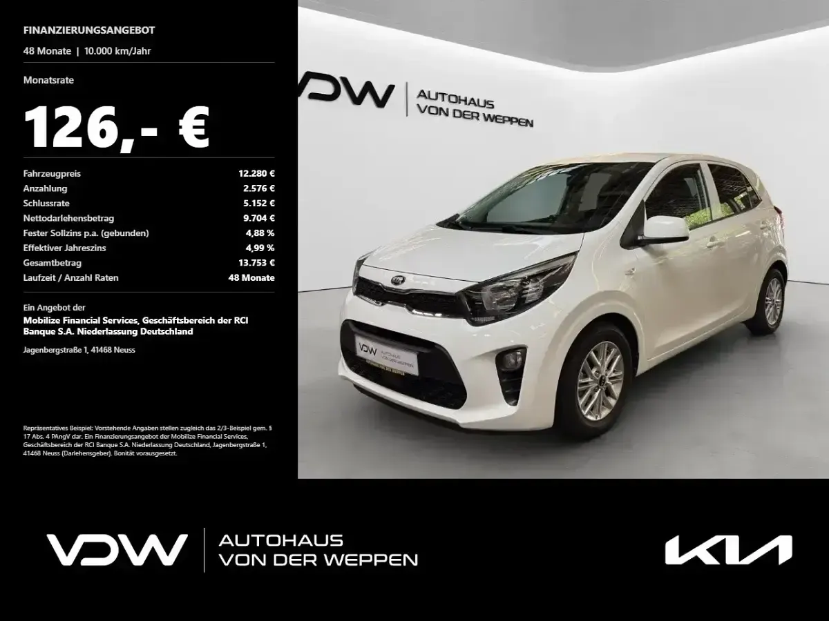 Gebraucht Kia Picanto DREAM-TEAM Edition 67 PS (49 kW) 2020 Kleinwagen