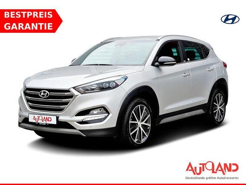 Silber Gebraucht 2018 Hyundai Tucson Passion Plus SUV | 21.950 € (Teuer) - Bild 1/4