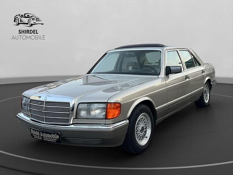 Gold Gebraucht 1987 Mercedes 300 SE Limousine | 15.990 € - Bild 1/4