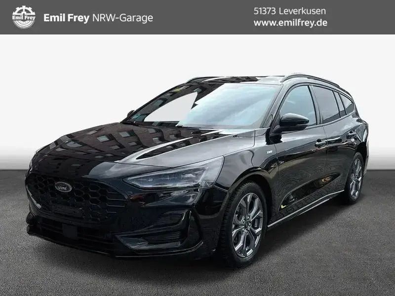 Agate black metallic Neu 2024 Ford Focus ST-Line Kombi | 25.950 € (Superpreis) - Bild 1/3